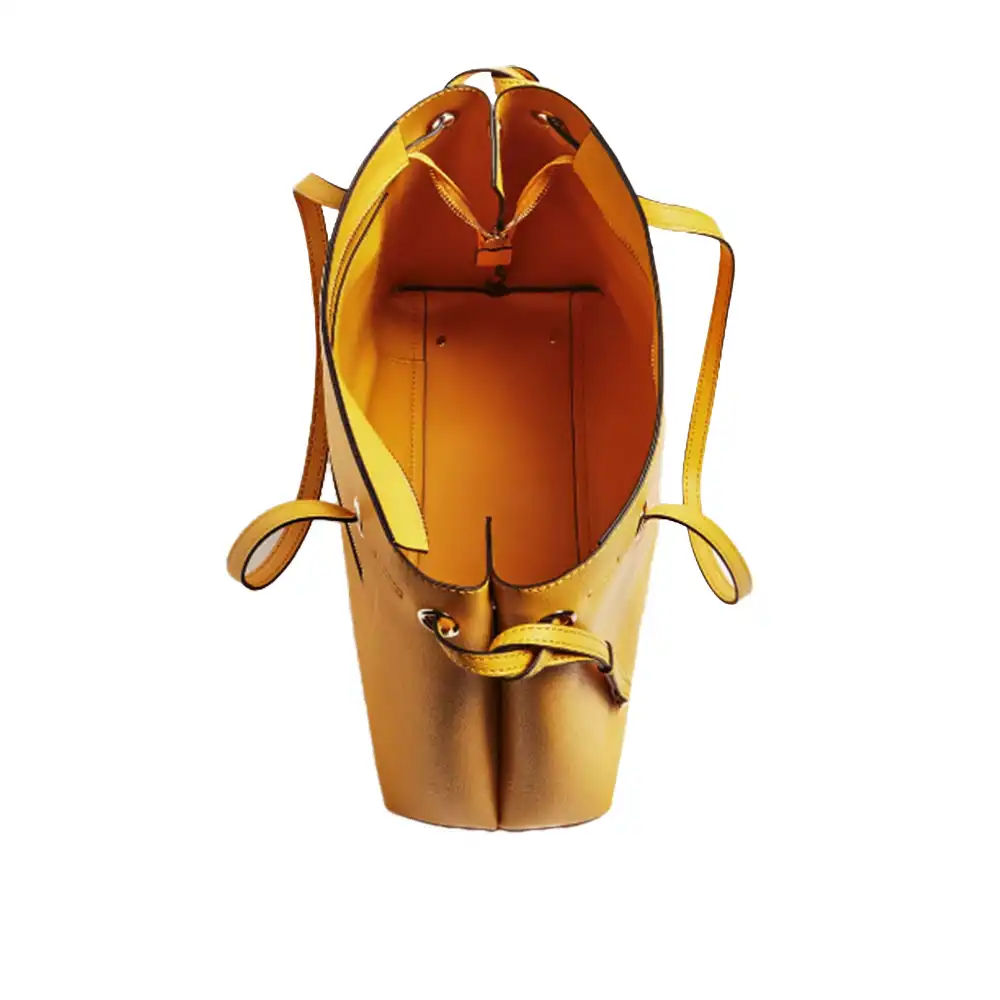 Sac à main Guess en cuir jaune