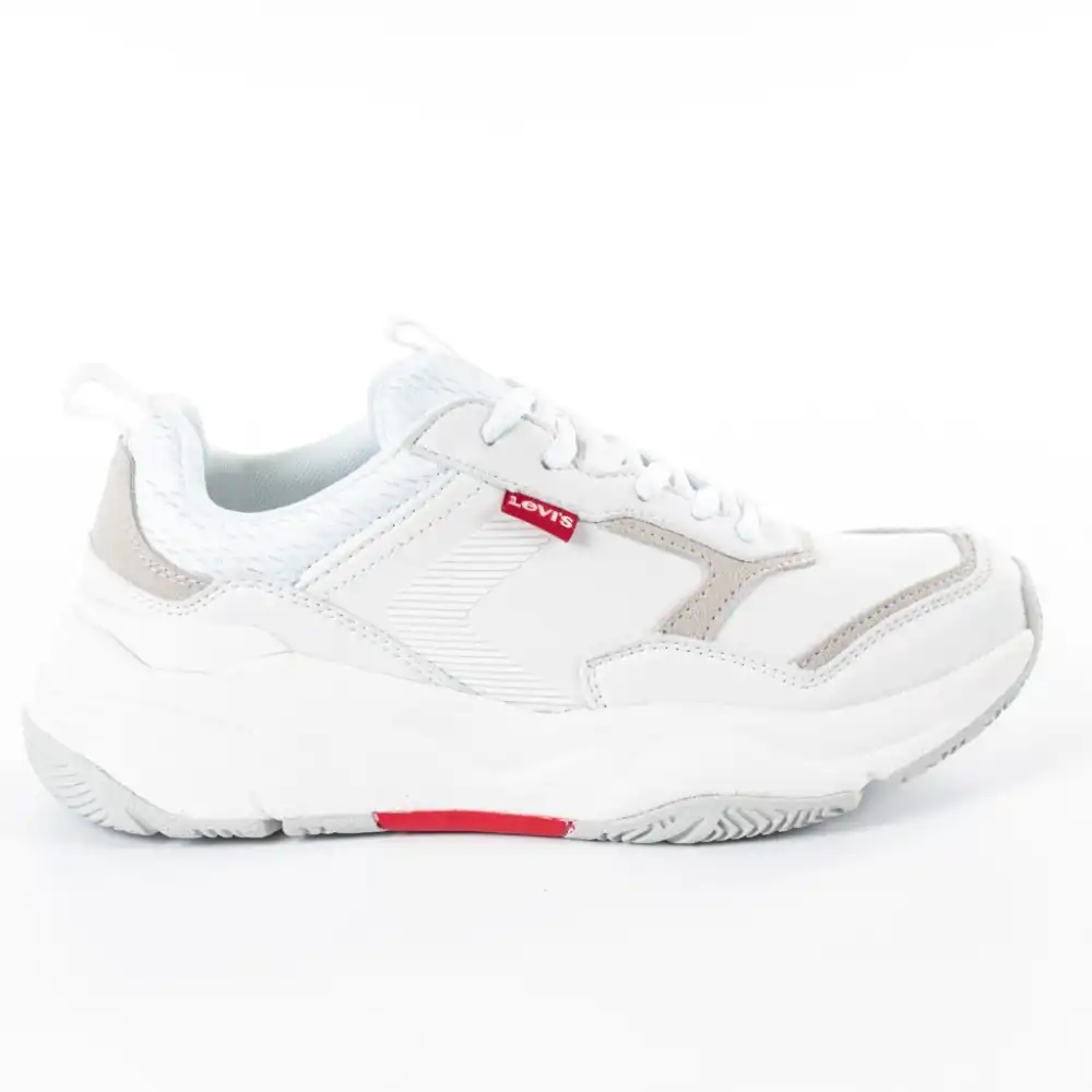 Basket basse femme Levis casual west Blanc - ZESHOES