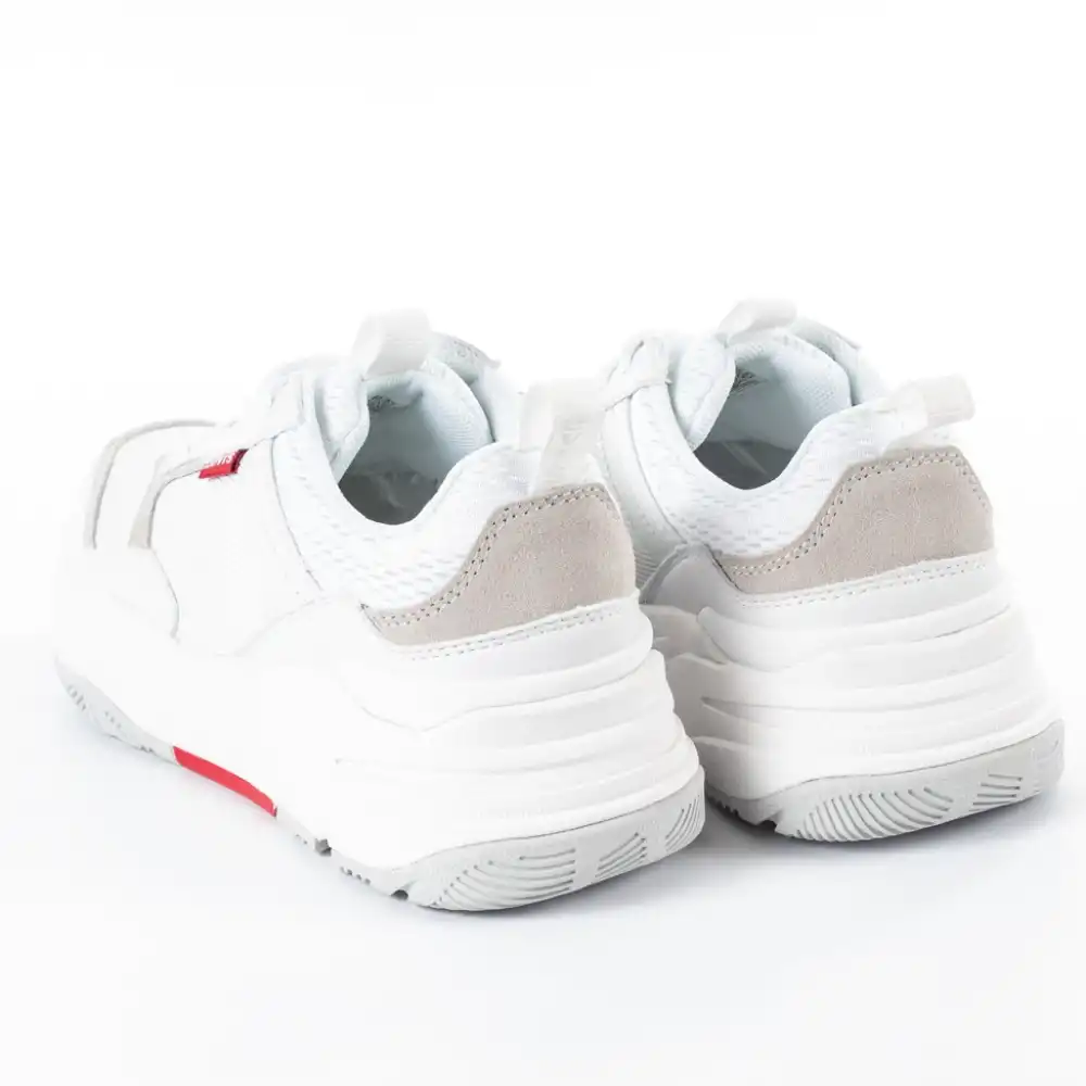 Basket basse femme Levis casual west Blanc - ZESHOES