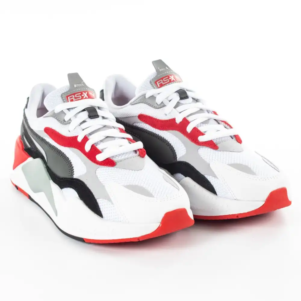 Basket basse homme Puma rs-x puzzle Blanc