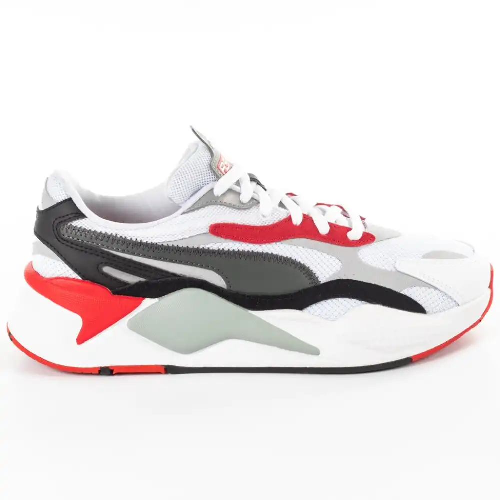 Basket basse homme Puma rs-x puzzle Blanc