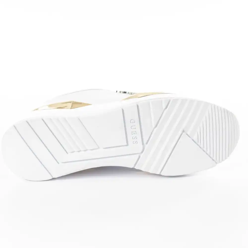 Basket de ville basse femme Guess light diamond Blanc - ZESHOES