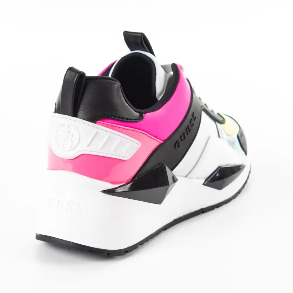 Basket de ville basse femme Guess bright diamond Multicolor - ZESHOES