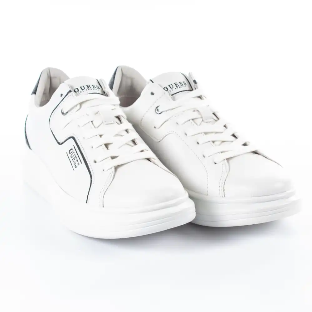 Basket basse homme Guess shine power Blanc - ZESHOES