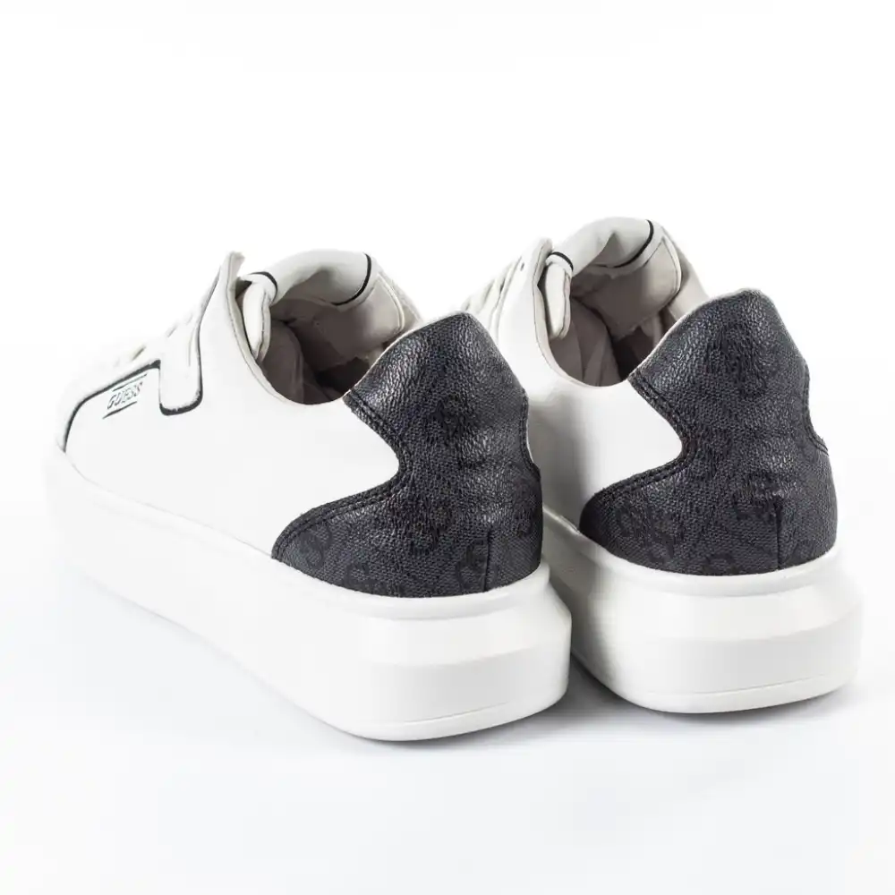 Basket basse homme Guess shine power Blanc - ZESHOES