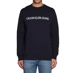 Sweat homme Calvin Klein bleu marine