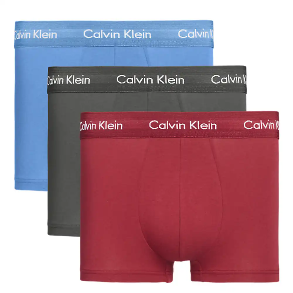 Produits victimes de leur succès Calvin Klein regular front logo pack x3 Mult...