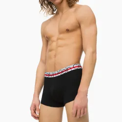 Boxer homme Calvin Klein regular front logo pack x3 Multicolor