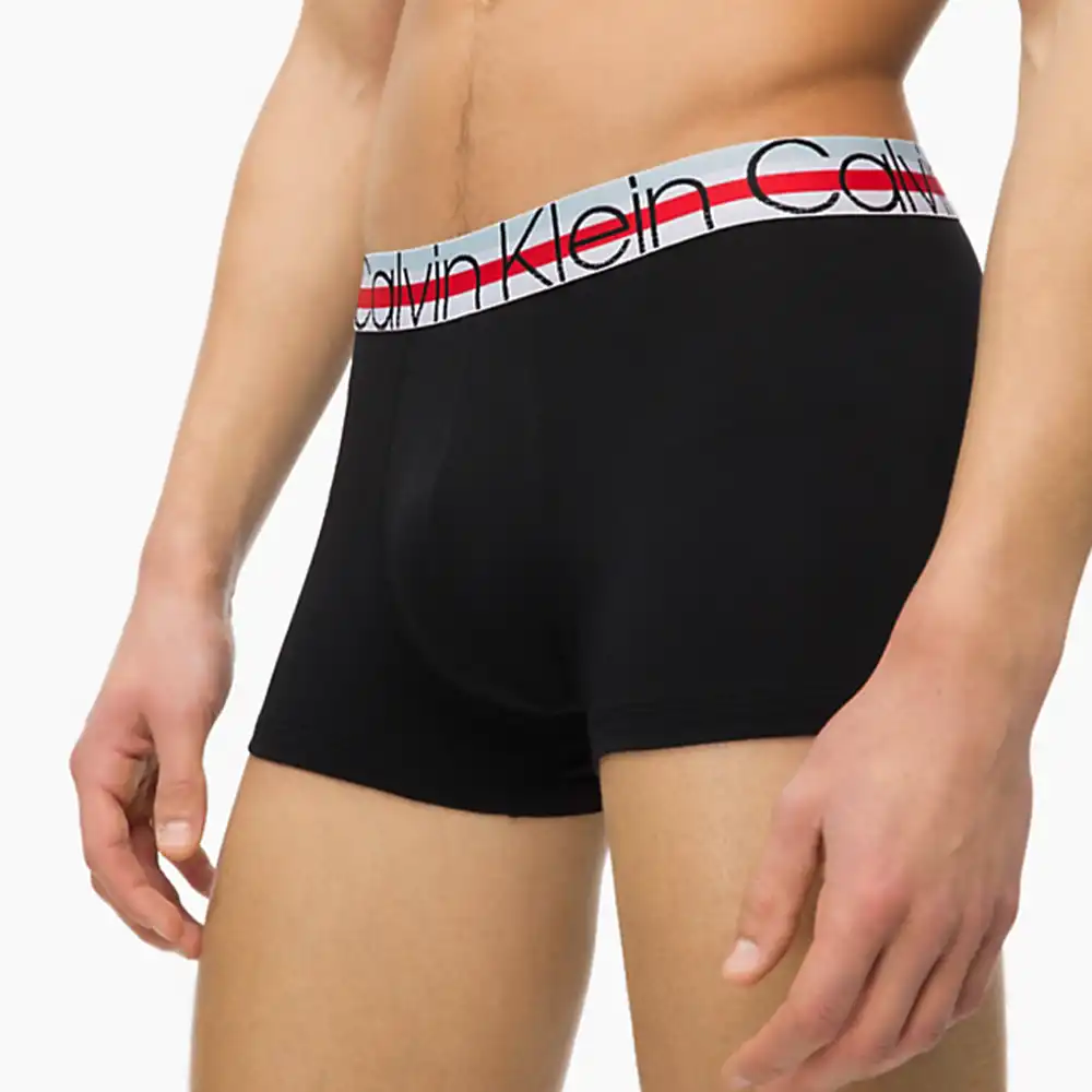 Boxer homme Calvin Klein regular front logo pack x3 Multicolor