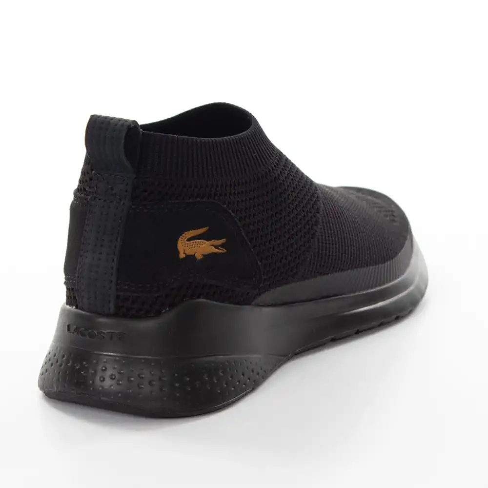 Basket pour homme Lacoste LT FIT SOCK noire