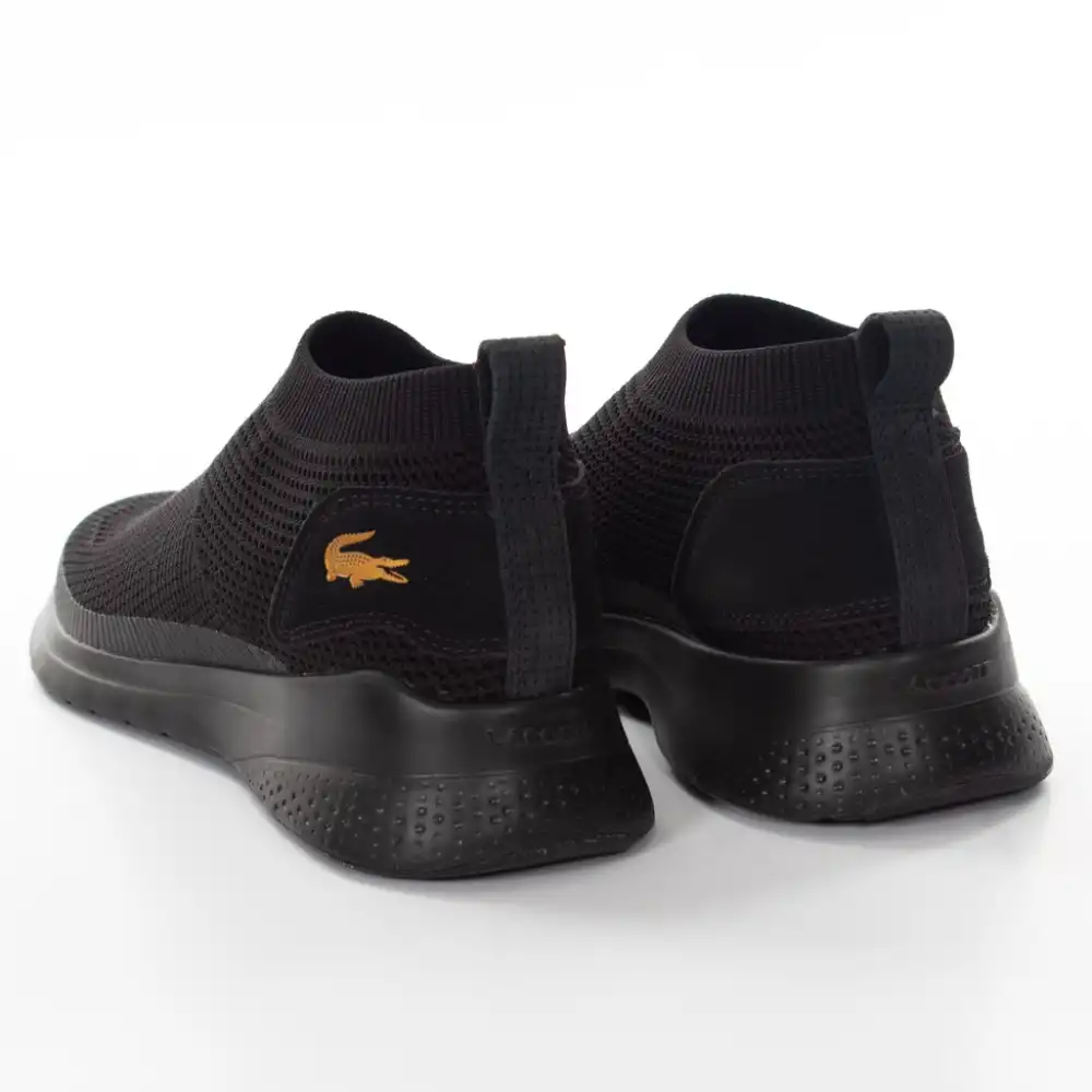 Basket pour homme Lacoste LT FIT SOCK noire chaussure pour homme