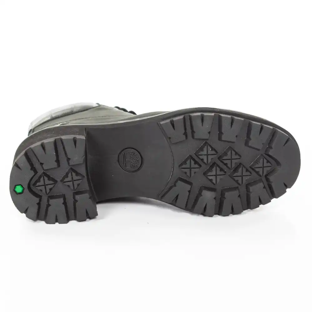 Botte-Chaussure-Basket-Montante-vert fonce-femme-Timberland zeshoes.com