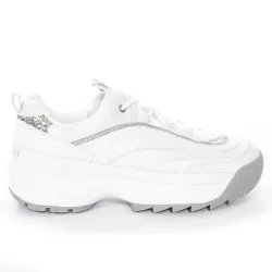 Basket basse femme Guess streetwear Blanc