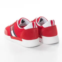 -Chaussure-Basket-Homme-rouge-Tommy-hilfiger