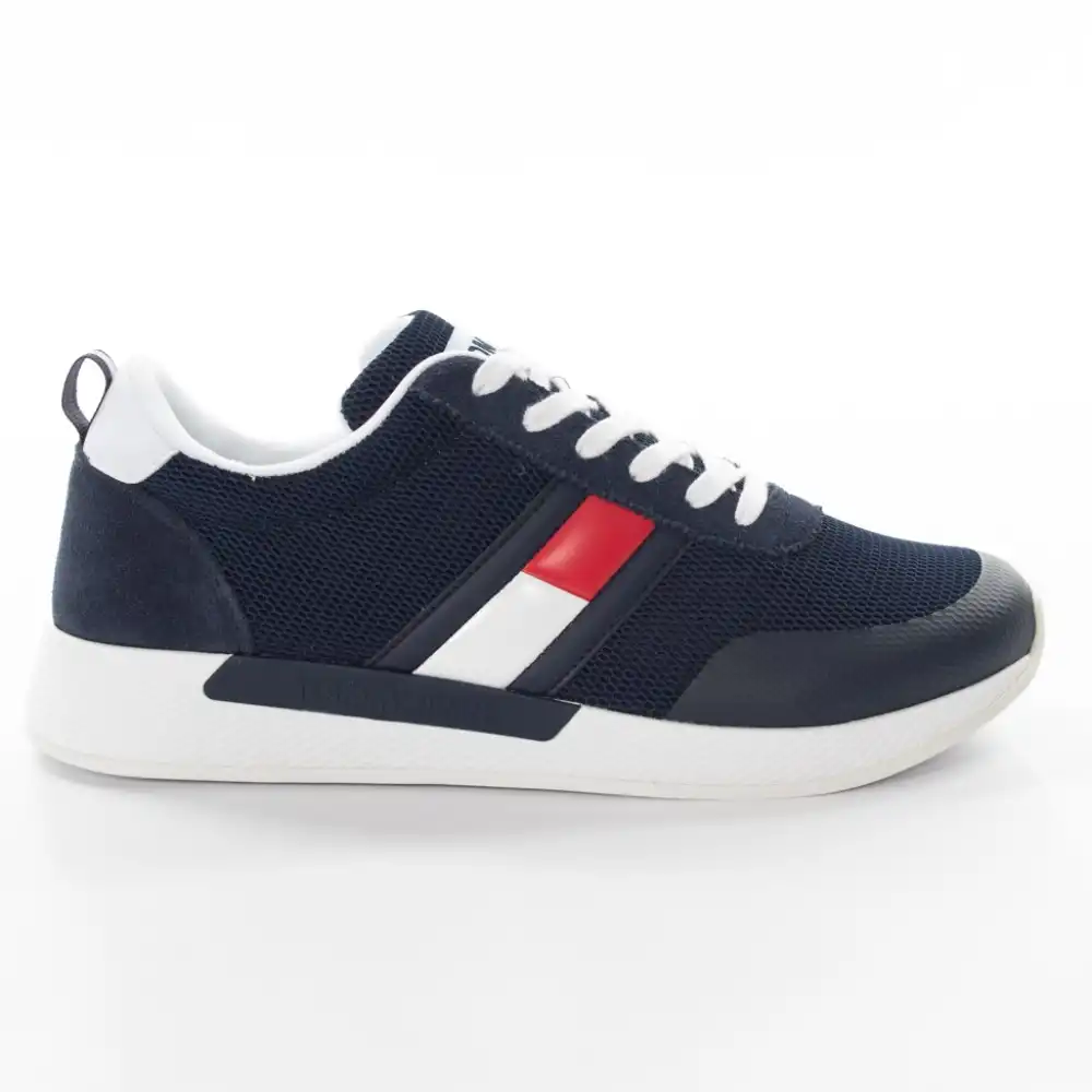 Chaussure-Basket-Homme-rouge-Tommy-hilfiger