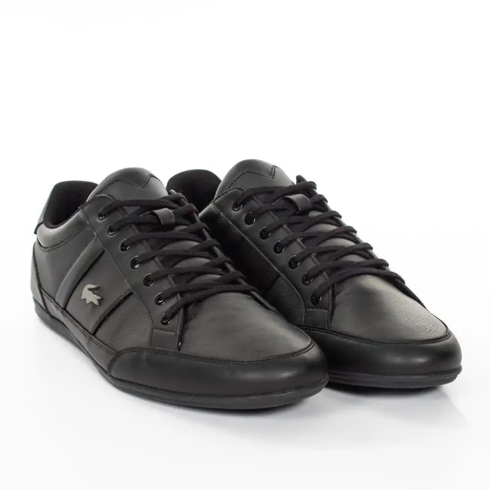 Basket de ville basse homme Lacoste chaymon bi m Noir - ZESHOES