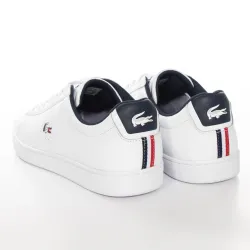 Basket basse homme Lacoste carnaby evo tri1 Blanc