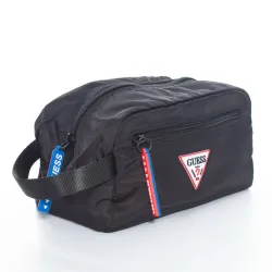 sacoche-trousse de toilette-homme-guess-noir- sacoche-trousse de toilette-homme-guess-noir-