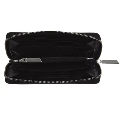 Portefeuille femme Calvin Klein must large ziparound Argent