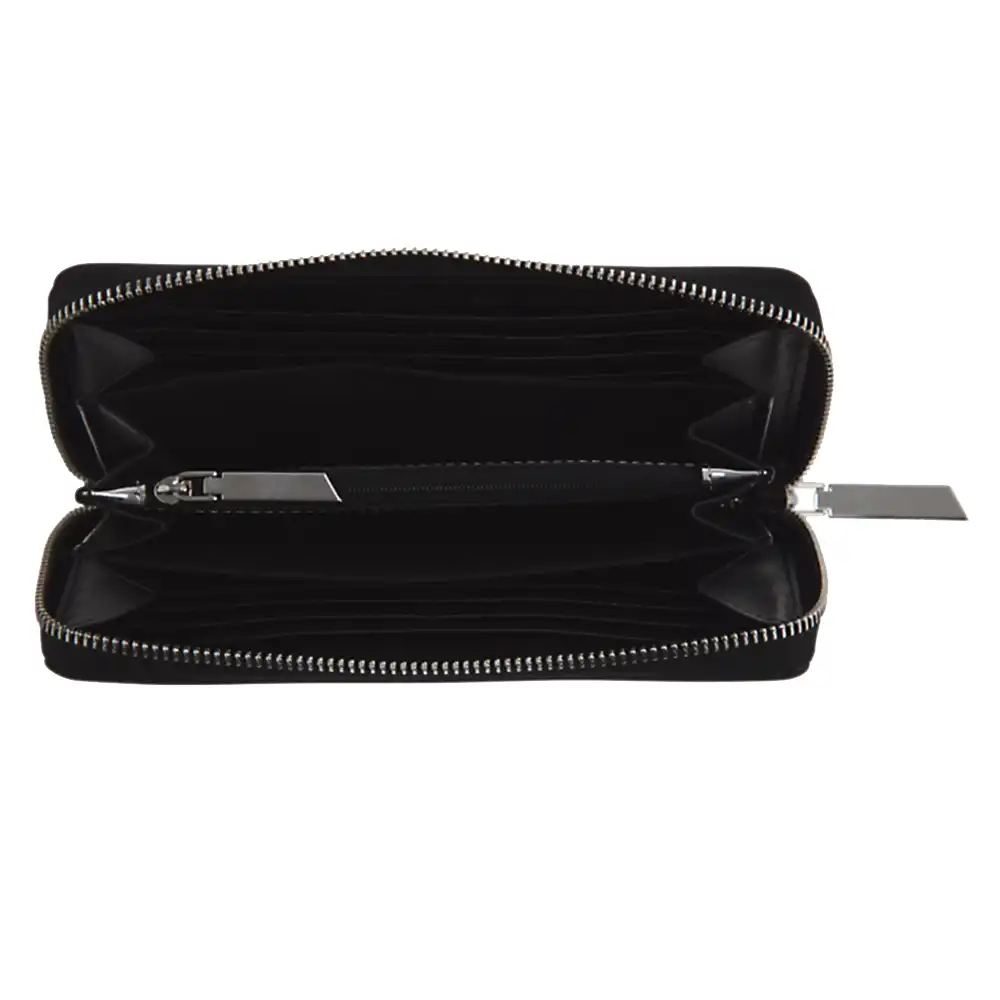 Portefeuille femme Calvin Klein must large ziparound Argent