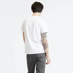 Tee shirt manche courte femme Levis the graphic housemark Blanc - ZESHOES