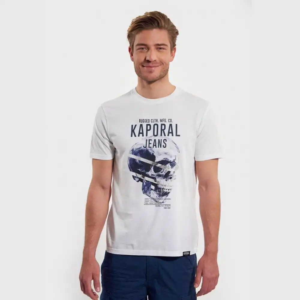 t shirt kaporal homme blanc matzwhite