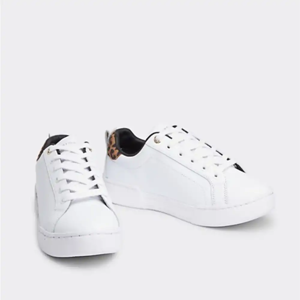 basket femme tommy hilfiger blanc