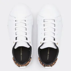 Produits victimes de leur succès Tommy Jeans branded leo print Blanc