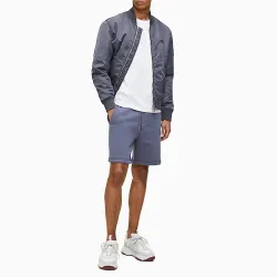 T shirt manche courte homme Calvin Klein monogram sleeve badge reg yaf Blanc ...