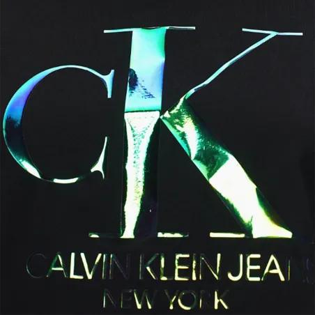 Produits victimes de leur succès Calvin Klein Noir droit logo iridescent
