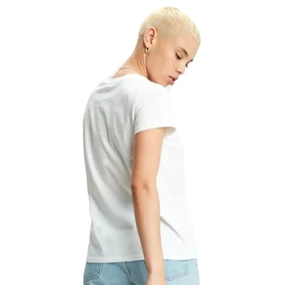 Tee shirt manche courte femme Levis perfect graphic Blanc - ZESHOES