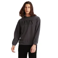 relaxed graphic crewneck