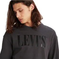 Sweat shirt homme Levis relaxed graphic crewneck Noir - ZESHOES