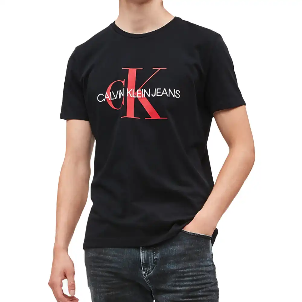 Tee shirt de marque en promotion Calvin Klein destokage des marques zeshoes.com