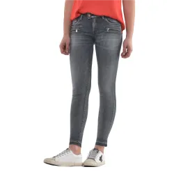 pulp slim 7/8ème calao gris Le Temps Des Cerises - 1