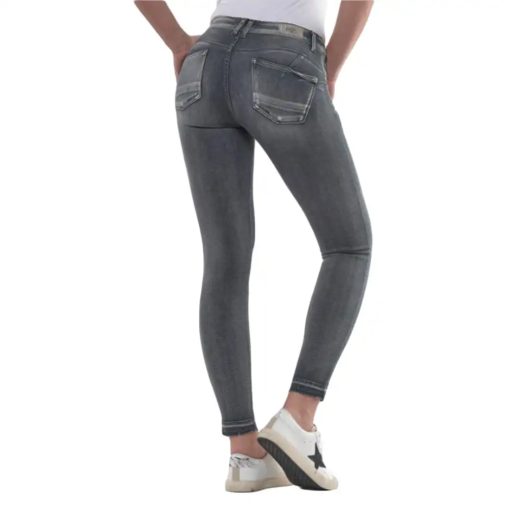 pulp slim 7/8ème calao gris Le Temps Des Cerises - 2