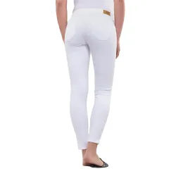 Jeans femme Le Temps Des Cerises pulp 7/8ème hill Blanc - ZESHOES