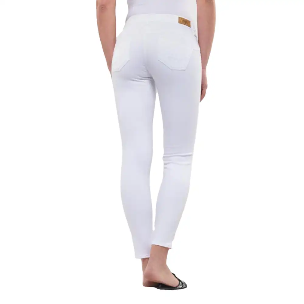 Jeans femme Le Temps Des Cerises pulp 7/8ème hill Blanc - ZESHOES