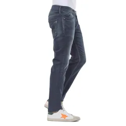 Jeans homme Le Temps Des Cerises 700/11 basic foncé Bleu - ZESHOES
