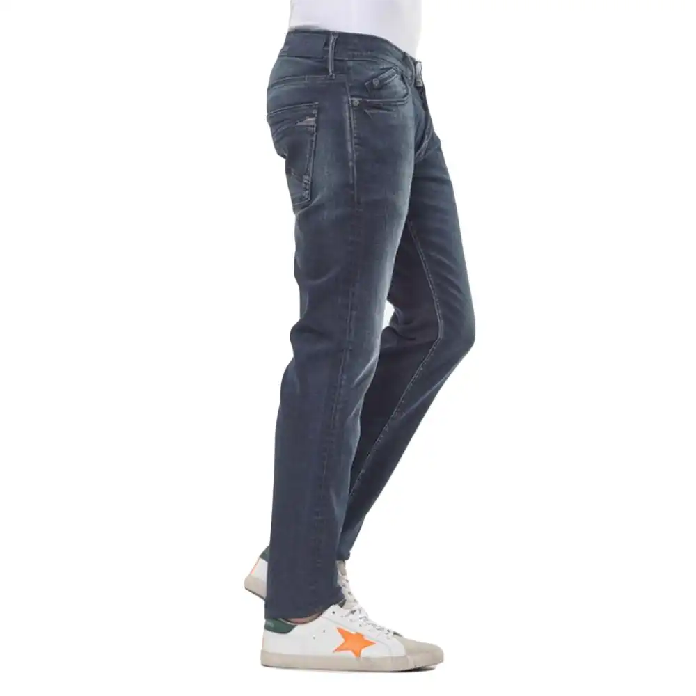 Jeans homme Le Temps Des Cerises 700/11 basic foncé Bleu - ZESHOES