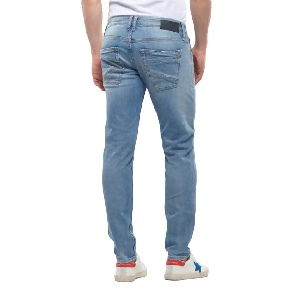Jeans homme Le Temps Des Cerises 700/11 basic clair Bleu - ZESHOES