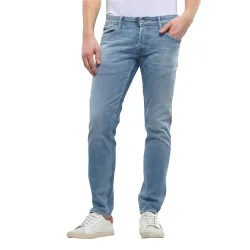 Jeans homme Le Temps Des Cerises 700/11 basic clair Bleu - ZESHOES