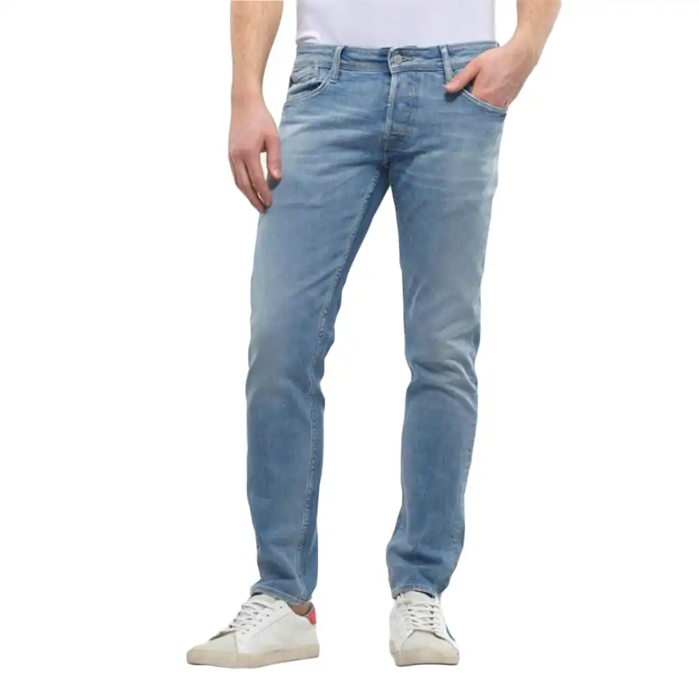 Jeans homme Le Temps Des Cerises 700/11 basic clair Bleu - ZESHOES