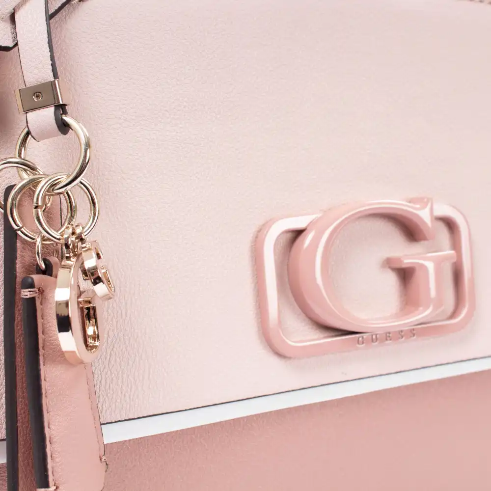 Sac a main femme Guess niven large Rose - ZESHOES