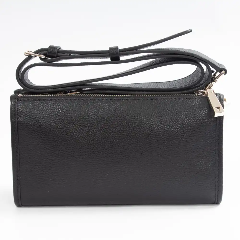Sac a main femme Guess lias grainé Noir