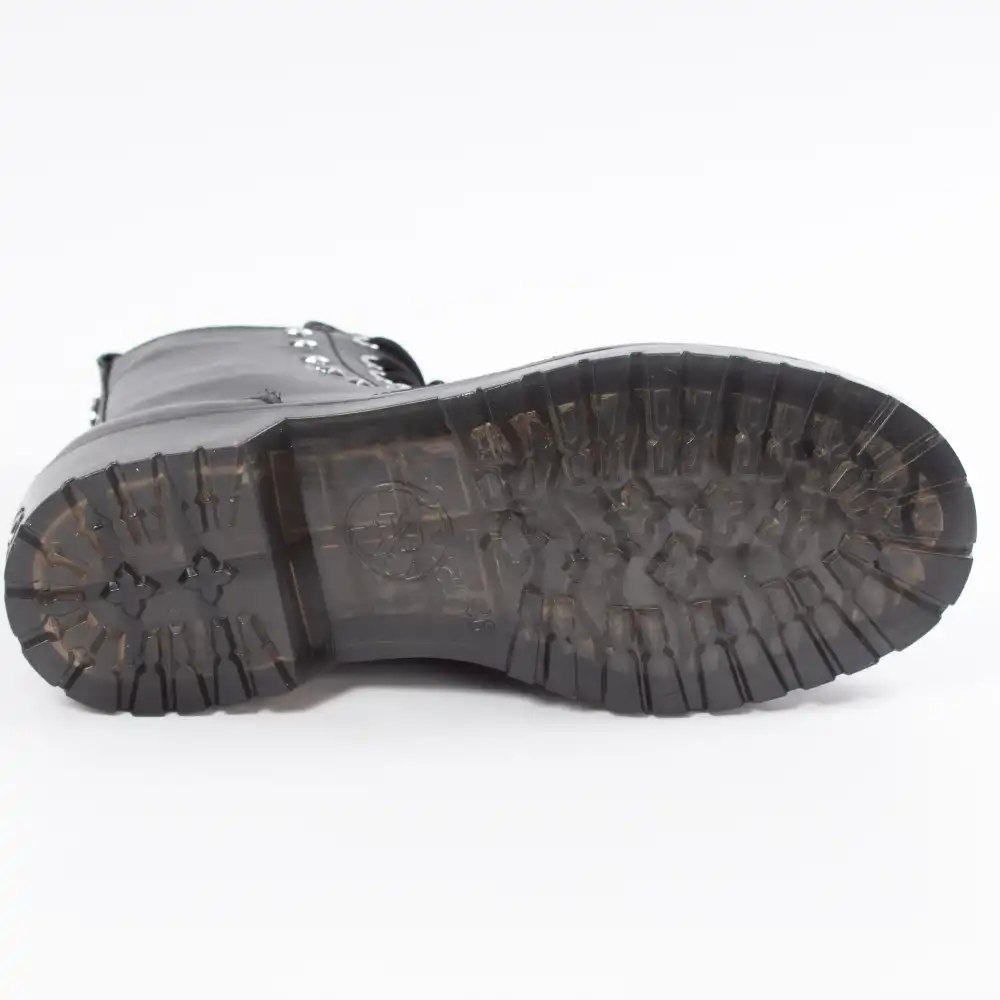 Basket montante femme Guess ranger tavora cuir veritable Noir - ZESHOES