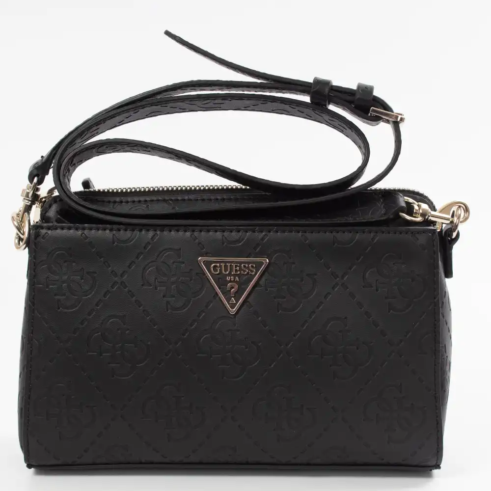 Sac a main femme Guess maddy logo 4g imprimé Noir - ZESHOES