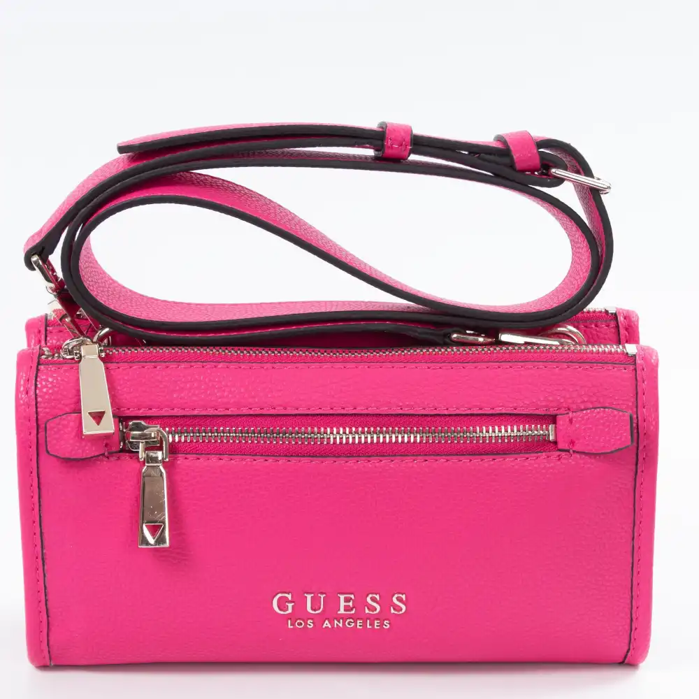 Sac a main femme Guess lias grainé Rose - ZESHOES