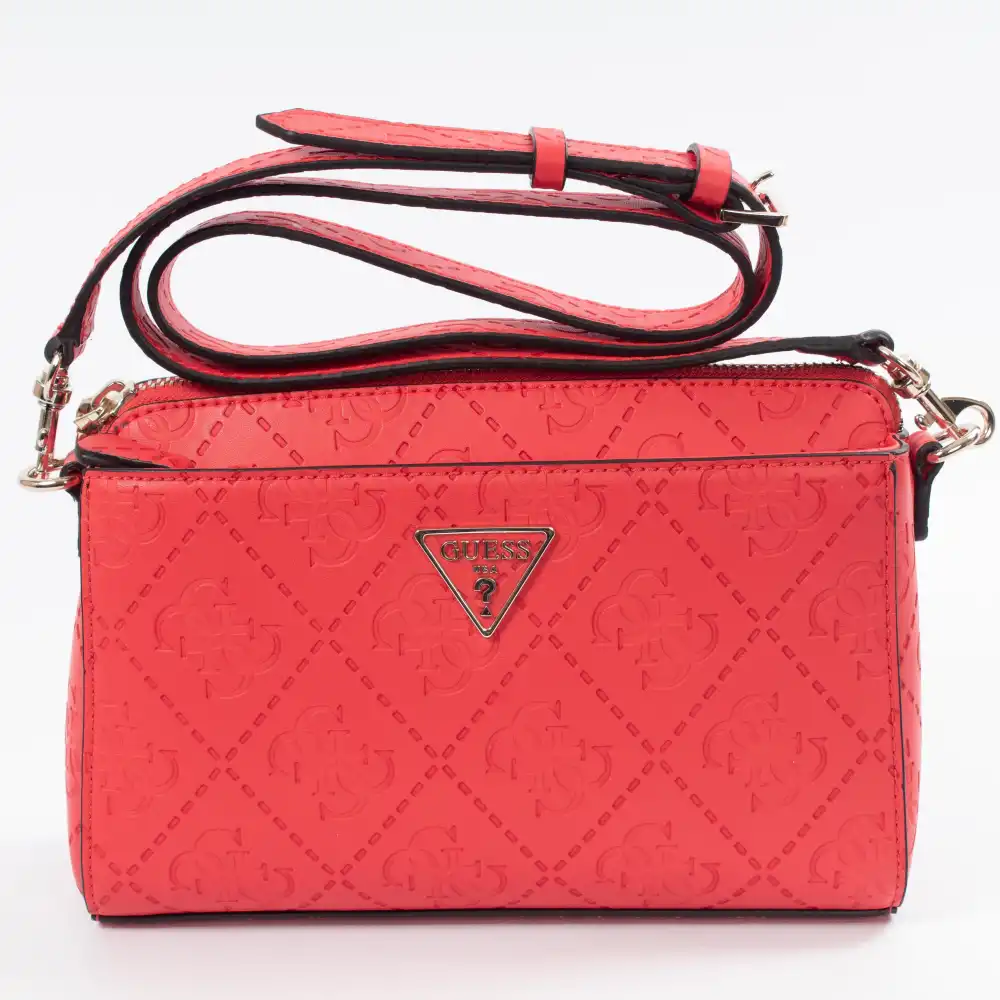 Sac a main femme Guess maddy logo 4g imprimé Rose - ZESHOES