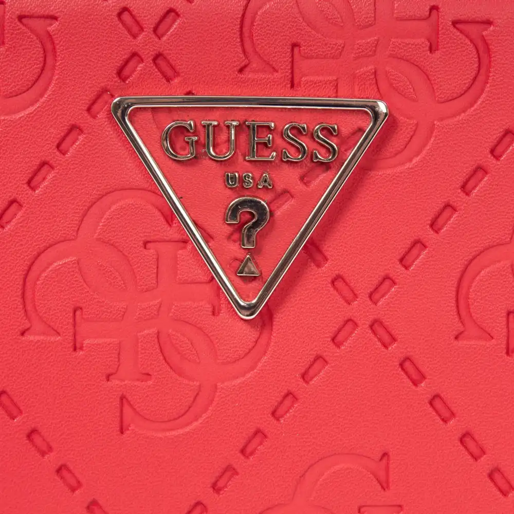 Sac a main femme Guess maddy logo 4g imprimé Rose - ZESHOES